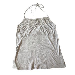 American Eagle Beaded Halter Top